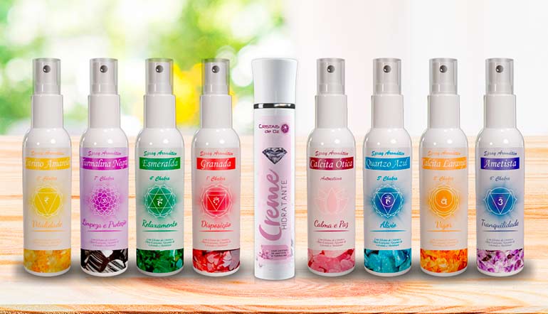 Cosméticos Naturais Cristais de Oz